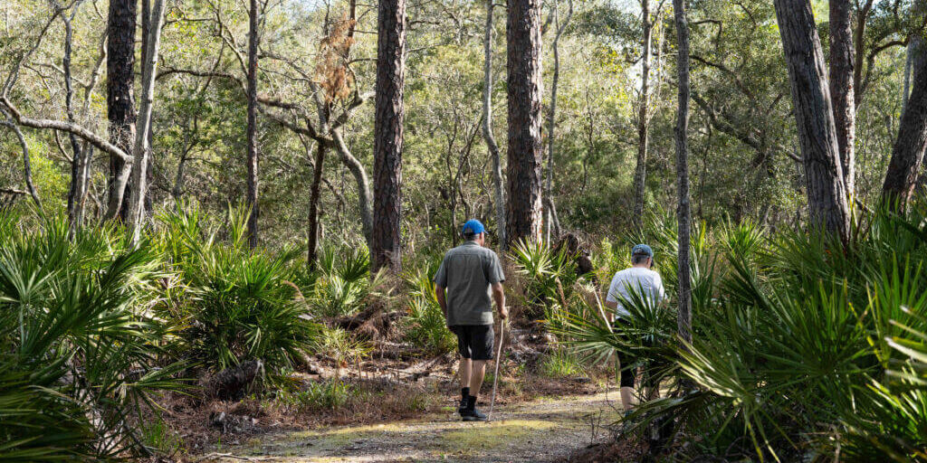 Beecher Spring_People On trail_Welaka Hatchery_Putnam County_Brandy Jo Hastings